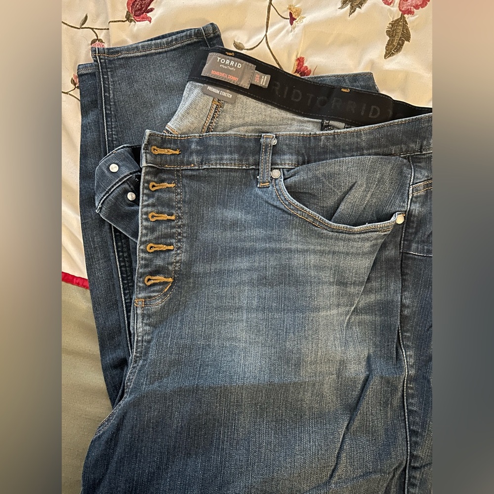 Torrid Bombshell Skinny Denim Jeans